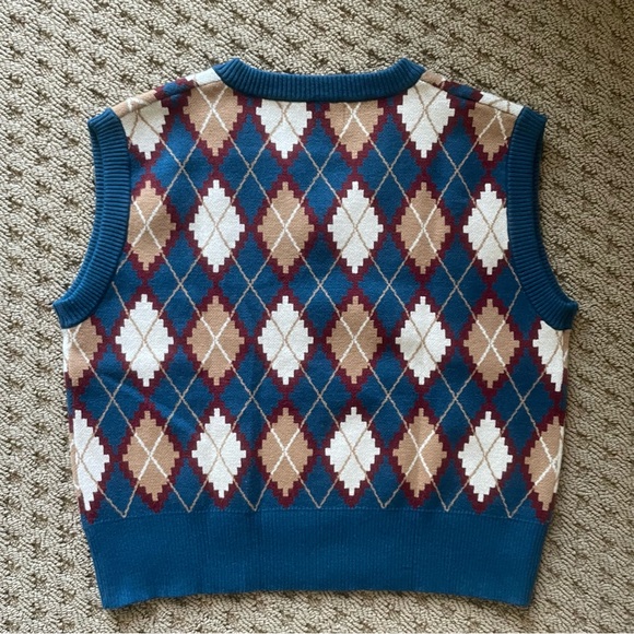 Cider Argle Sweater Vest - Picture 2 of 6